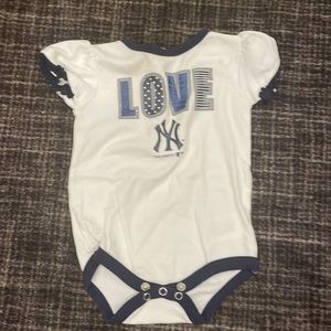 MLB Genuine Yankees “Love” Onesie